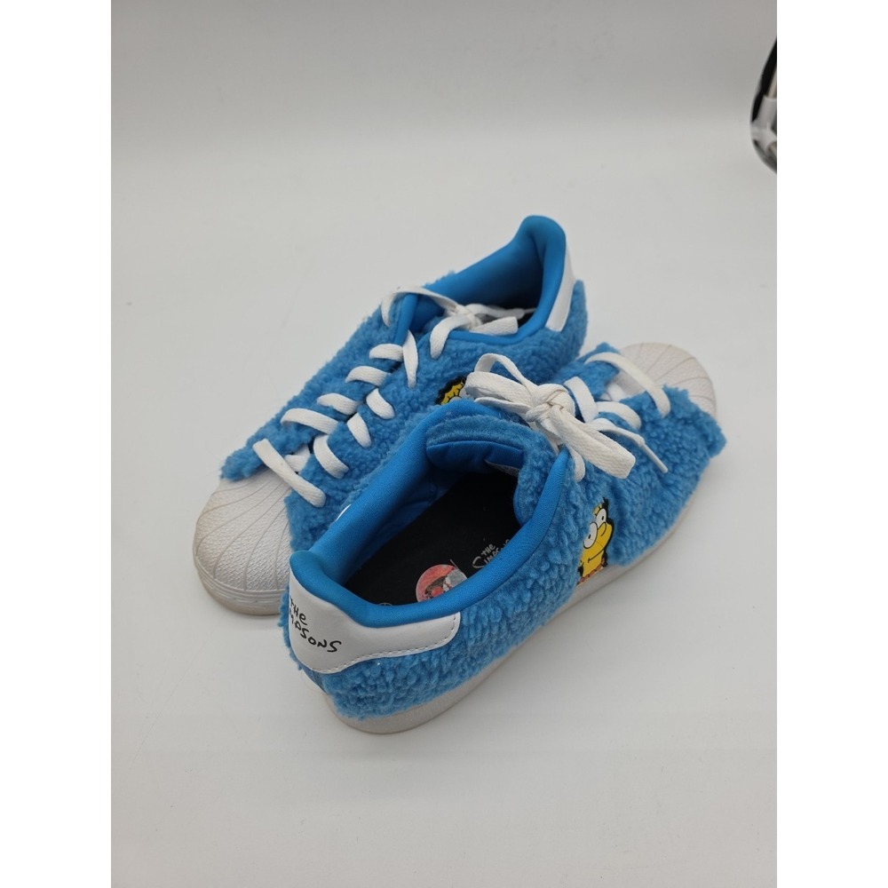 Adidas Superstar‎ The Simpsons Marge Blue GZ1774 Men's 6.5 Women's 8 Rare 2022 - Picture 3 of 12